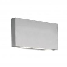 KUZCO Lighting AT6610-BN-UNV - Mica 10-in Brushed Nickel LED All terior Wall