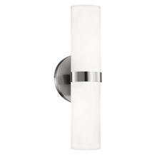 KUZCO Lighting WS9815-BN - Milano 15-in Brushed Nickel LED Wall Sconce