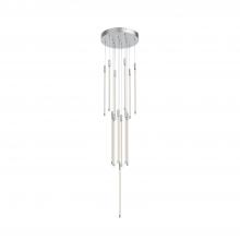 KUZCO Lighting MP75121-CH - Motif 21-in Chrome LED Multi Pendant