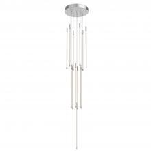 KUZCO Lighting MP75127-CH - Motif 27-in Chrome LED Multi Pendant