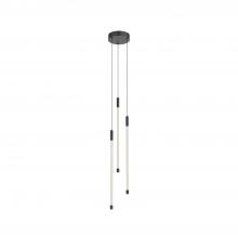 KUZCO Lighting MP75221-BK-UNV - Motif 21-in Black LED Multi Pendant