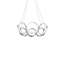 KUZCO Lighting CH94824-AS - Oros 24-in Antique Silver LED Chandeliers