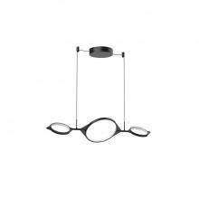KUZCO Lighting LP84434-BK - Serif 34-in Black LED Linear Pendant