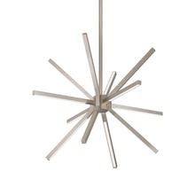 KUZCO Lighting CH14220-BN - Sirius Minor 20-in Brushed Nickel LED Chandeliers