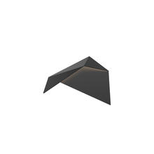 KUZCO Lighting WS70410-BK - Taro 10-in Black LED Wall Sconce