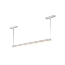 KUZCO Lighting TRL28122-WH-4K - Mira 22-in White 4000K Trilo Track Linear Pendant