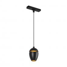KUZCO Lighting TRP89703-BK-4K - Eloa 3-in Black 4000K Trilo Track Pendant