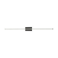 KUZCO Lighting WS18248-BK - Vega Minor 48-in Black LED Wall Sconce