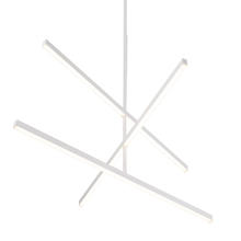 KUZCO Lighting CH10356-WH - Vega 56-in White LED Chandeliers