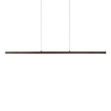KUZCO Lighting LP10356-BK - Vega 56-in Black LED Linear Pendant