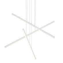 KUZCO Lighting MP10303-WH - Vega 3 Head White LED Multi Pendant