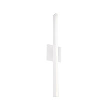 KUZCO Lighting WS10324-WH - Vega 24-in White LED Wall Sconce
