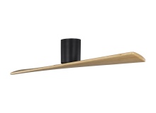 Monte Carlo Fans 2PLSMH52MBKNH - Plank Smart 52 Hugger - Midnight Black