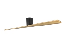 Monte Carlo Fans 2PLSMH72MBKNH - Plank Smart 72 Hugger - Midnight Black
