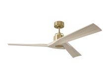 Monte Carlo Fans 3ALMSM52BBSWWO - Alma Smart 52 - Burnished Brass w Washed White Oak Blades