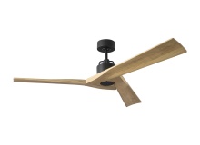 Monte Carlo Fans 3ALMSM52MBKNH - Alma Smart 52 - Midnight Black w Natural Honey Blades