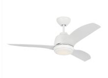 Monte Carlo Fans 3AVLCR44RZWD - Avila Coastal 44 LED - Matte White