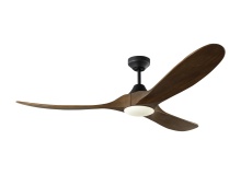 Monte Carlo Fans 3MAVSM60MBKD - Maverick Smart 60 LED - Midnight Black