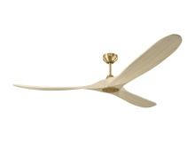 Monte Carlo Fans 3MAVSM70BBSWWO - Maverick Smart 70 - Burnished Brass