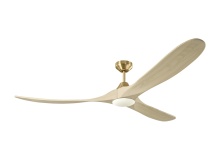 Monte Carlo Fans 3MAVSM70BBSWWOD - Maverick Smart 70 LED - Burnished Brass