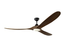 Monte Carlo Fans 3MAVSM70MBKD - Maverick Smart 70 LED - Midnight Black