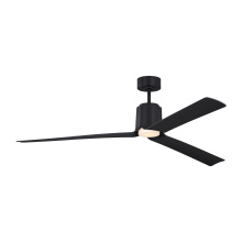 Monte Carlo Fans 3PESM66MBKD - Peel Smart 66 LED - Midnight Black