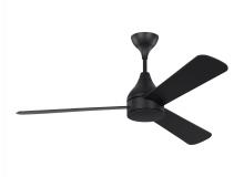 Monte Carlo Fans 3STMSM52MBKD - Streaming 52" LED Ceiling Fan