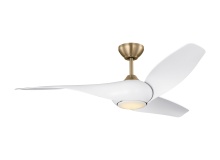 Monte Carlo Fans 3TNSM52BBSD - Topan Smart 52 LED - Burnished Brass