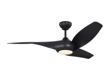 Monte Carlo Fans 3TNSM52MBKD - Topan Smart 52 LED - Midnight Black