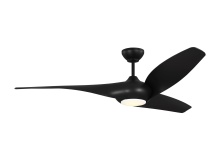 Monte Carlo Fans 3TNSM60MBKD - Topan Smart 60 LED - Midnight Black
