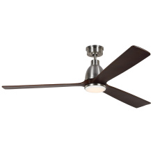 Monte Carlo Fans 3BRYSM60BSD - Bryden 60" LED Ceiling Fan