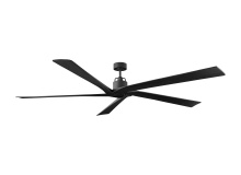 Monte Carlo Fans 5ASPR84MBK - Aspen 84 - Midnight Black w Midnight Black Blades