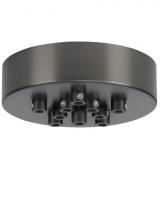 Feiss - Generation Lighting 700TDMRD11TS - Line-Voltage Mini Canopy 11 Port Round