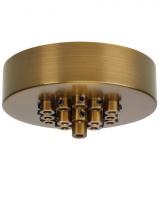 Feiss - Generation Lighting 700TDMRD19TS - Line-Voltage Mini Canopy 19 Port Round