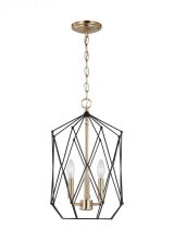Generation - Designer 5234103-848 - Zarra Medium Three Light Lantern