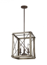 Generation - Designer 6526303EN-872 - Thornwood Small Three Light Hall / Foyer