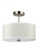 Generation - Designer 77262-962 - Dayna Shade Pendants Two Light Flush / Semi-Flush Convertible