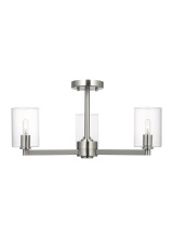 Generation - Designer 7764203C-962 - Fullton Three Light Semi-Flush Mount