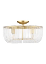 Generation - Designer CF1144BBS - Pierce Medium Flush Mount