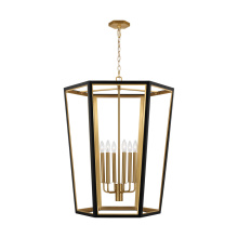 Generation - Designer AC1106MBKBBS - Curt Large Lantern