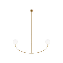 Generation - Designer AEC1132BBS - Galassia Grand Linear Chandelier