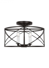 Generation - Designer CF1134AI - Beatrix Medium Semi-Flush Mount