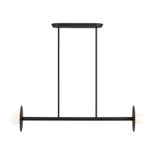 Generation - Designer KC1012MBK - Nodes Medium Linear Chandelier