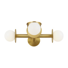 Generation - Designer KF1034BBS - Nodes Semi-Flush Mount