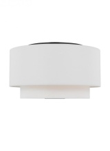 Generation - Designer KSF1043MBK - Sawyer Flush Mount