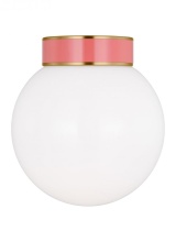 Generation - Designer KSF1051BBSCRL - Monroe Small Flush Mount