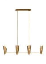Generation - Designer LXC1066BBS - Plivot Large Linear Chandelier