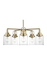 Generation - Designer GLC1175SB - Anders Five Light Chandelier