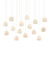 Currey 9000-0899 - Lazio 15-Light Linear Multi-Drop Pendant