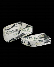Currey 1200-0948 - Fossey Asymmetrical Tray Set of 2